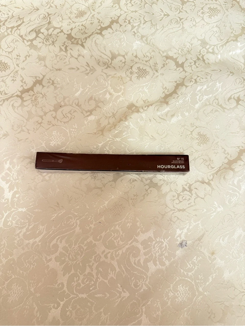Hourglass No. 15 Blush Brush Angled Synthetic Fiber Brown Standard
